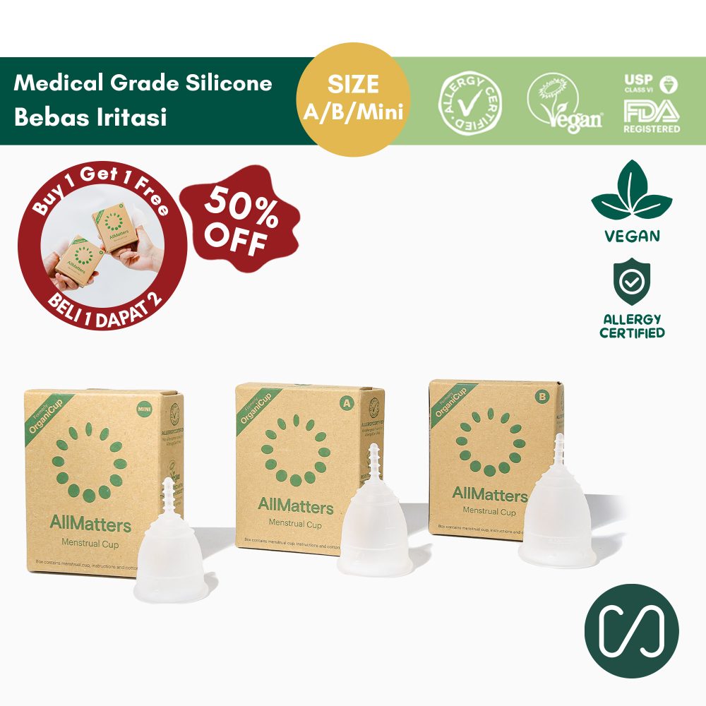 OrganiCup Menstrual Cup - Official Stockist Indonesia