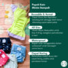 Popok Kain Bayi Clodi Pocket All Size | Waterproof Antibocor | Popok Kain Bayi dengan Perekat - Thumbnail Image 2