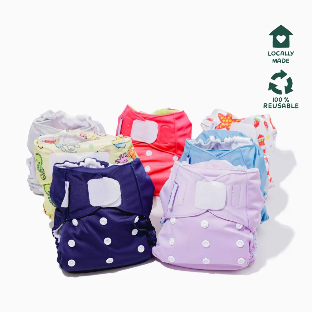 Popok Kain Bayi (Clodi) Pocket dengan Perekat ALL SIZE Waterproof