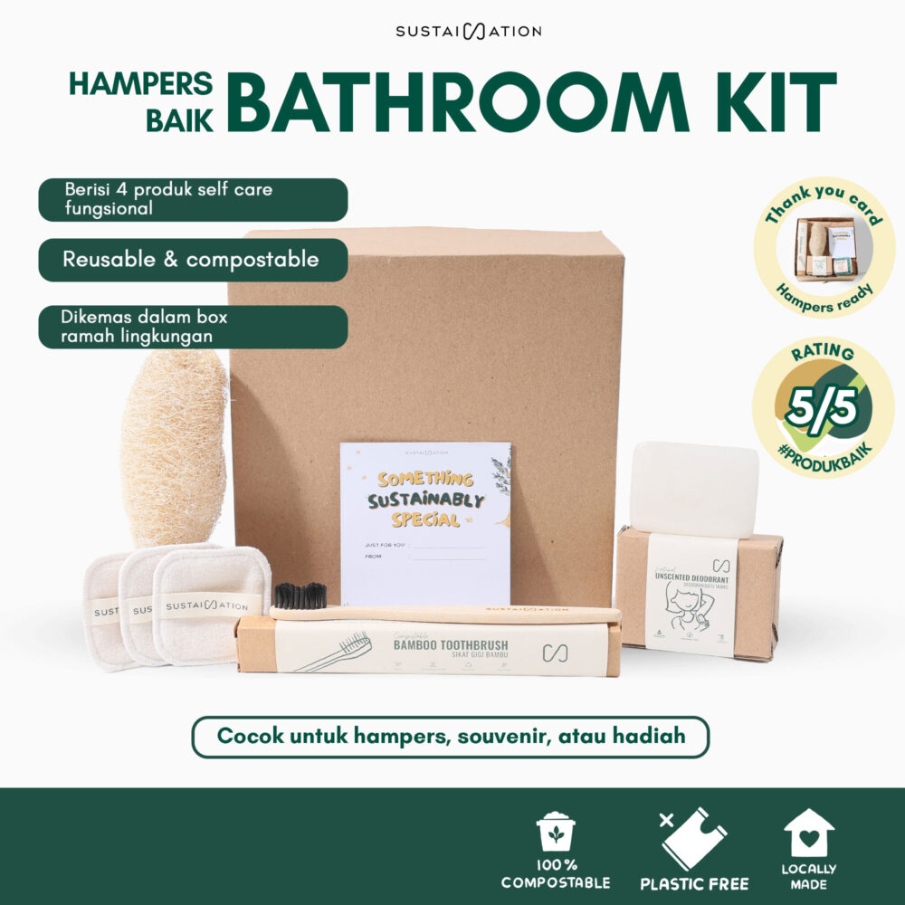 Sustaination Hampers 1st SustainSwap Ulang Tahun dan Wisuda 6pcs