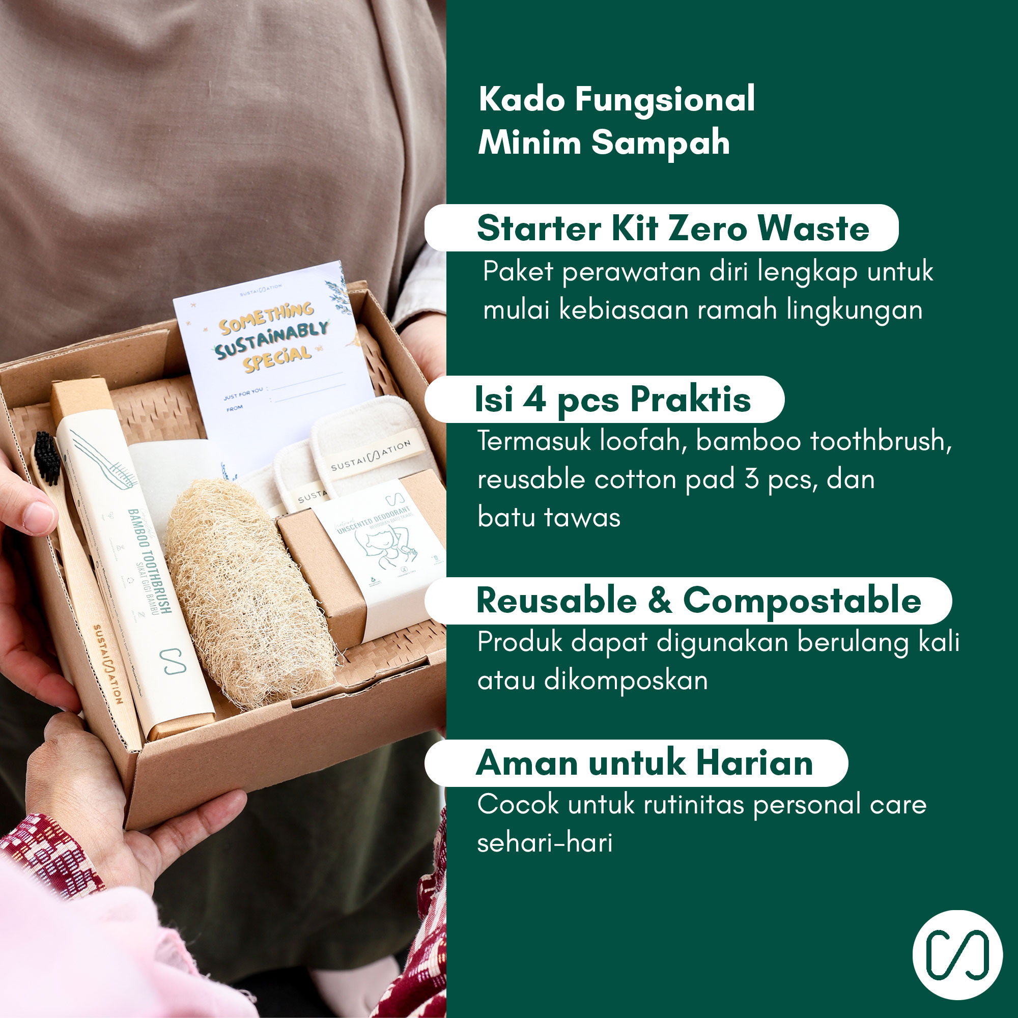 Sustaination Hampers 1st SustainSwap Ulang Tahun dan Wisuda 6pcs - Image 2
