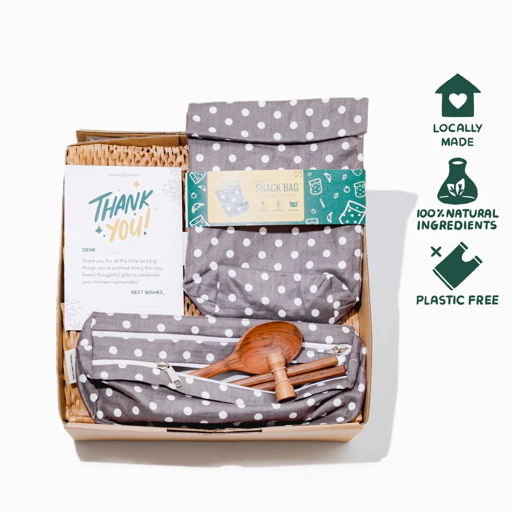 Sustaination Hampers To Go - Perlengkapan Travel Bag (4pcs)