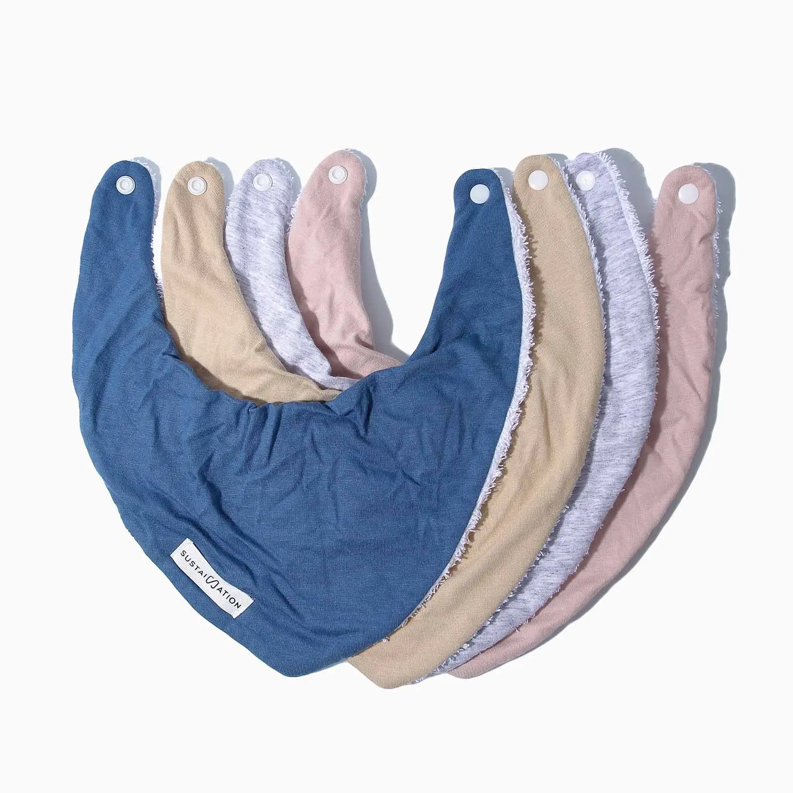 Bib Bayi Segitiga 3 Celemek Bib Bayi Katun
