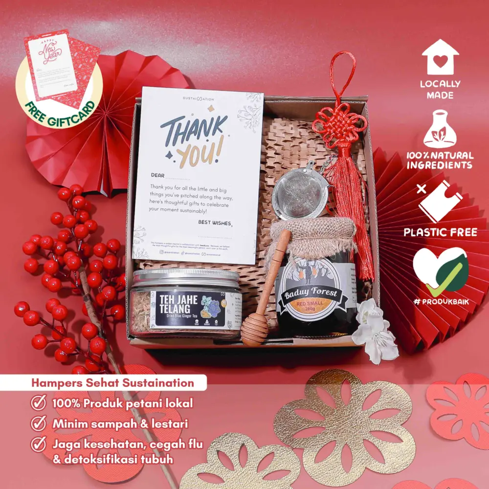 Hampers SEHAT Sustaination - Tenang Diri untuk Daya Tahan Tubuh (4pcs)