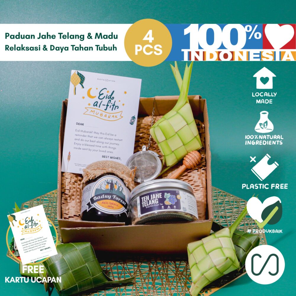 Hampers SEHAT Sustaination - Tenang Diri untuk Daya Tahan Tubuh (4pcs)