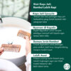 Sustaination Sisir Kayu Jati 100% Lokal | Pilihan Ukuran 8 & 12 cm - Thumbnail Image 2