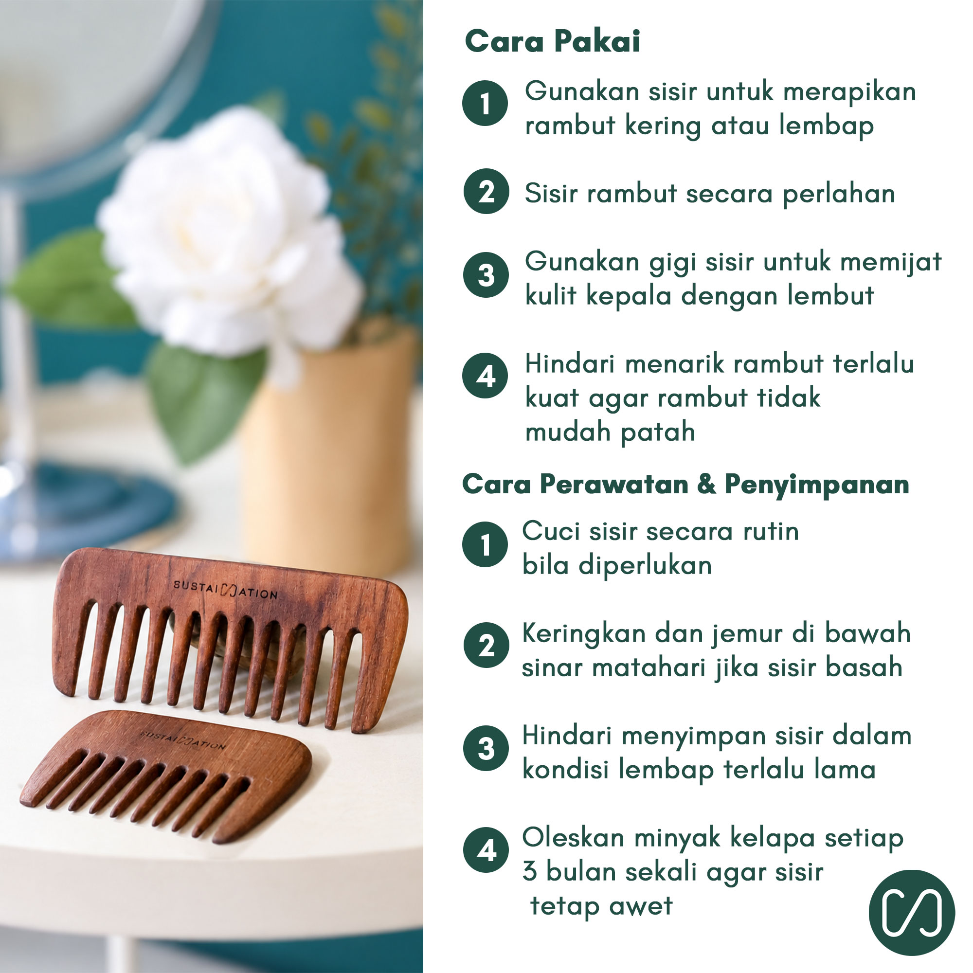 Sisir Kayu Jati Sustaination - Image 5