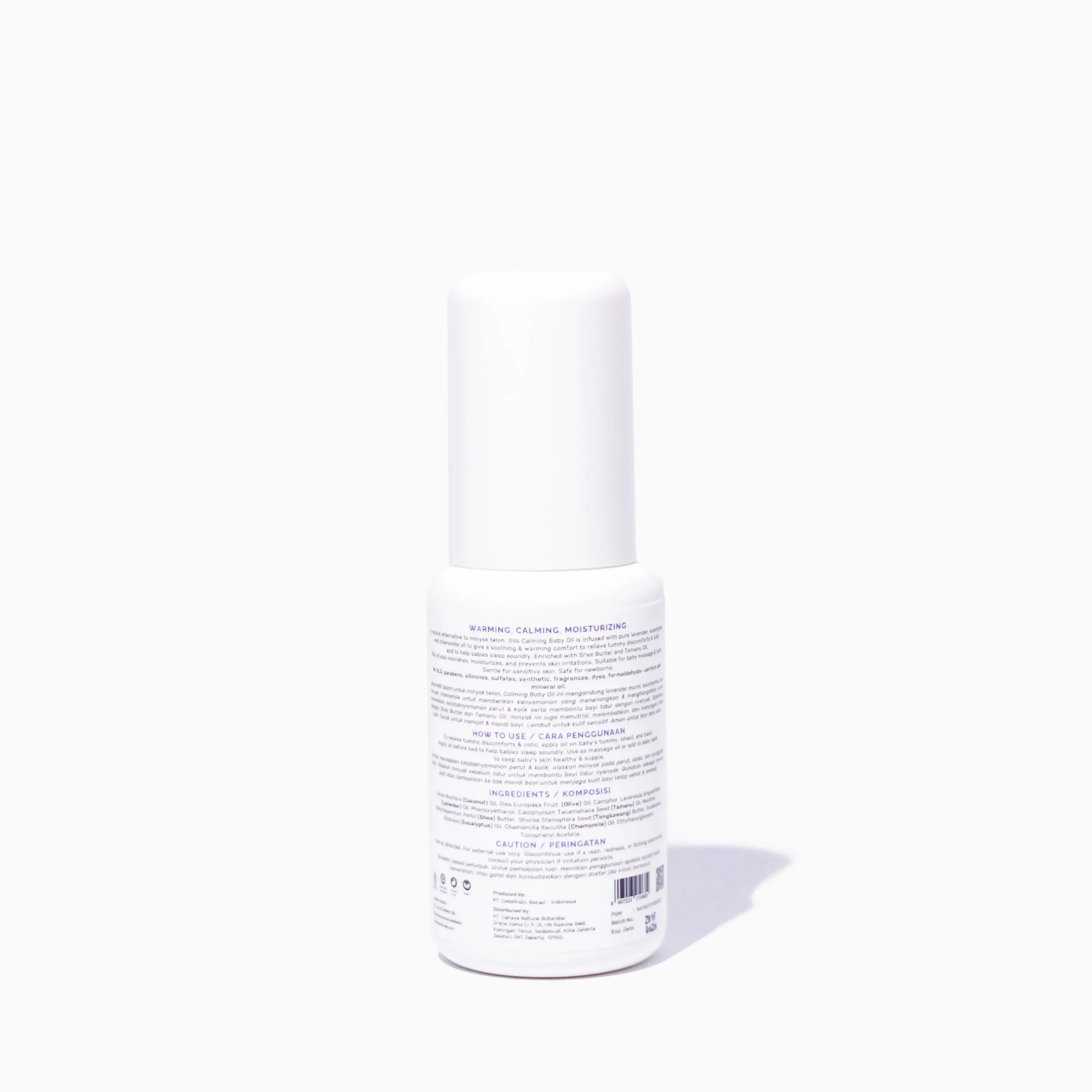 Cahaya Naturals - Calming Baby Oil 1