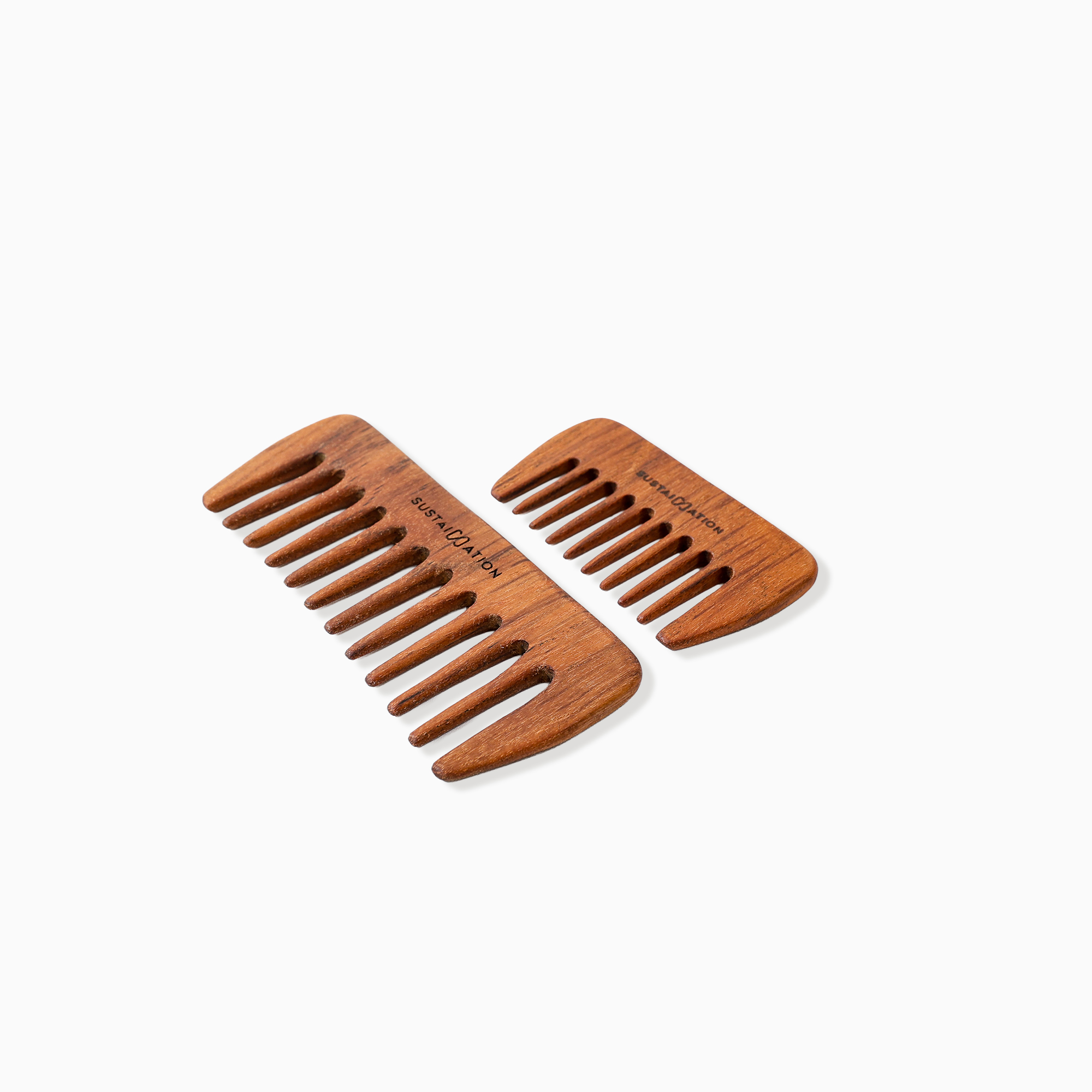 Sustaination Sisir Kayu Jati 100% Lokal | Pilihan Ukuran 8 & 12 cm - Image 6