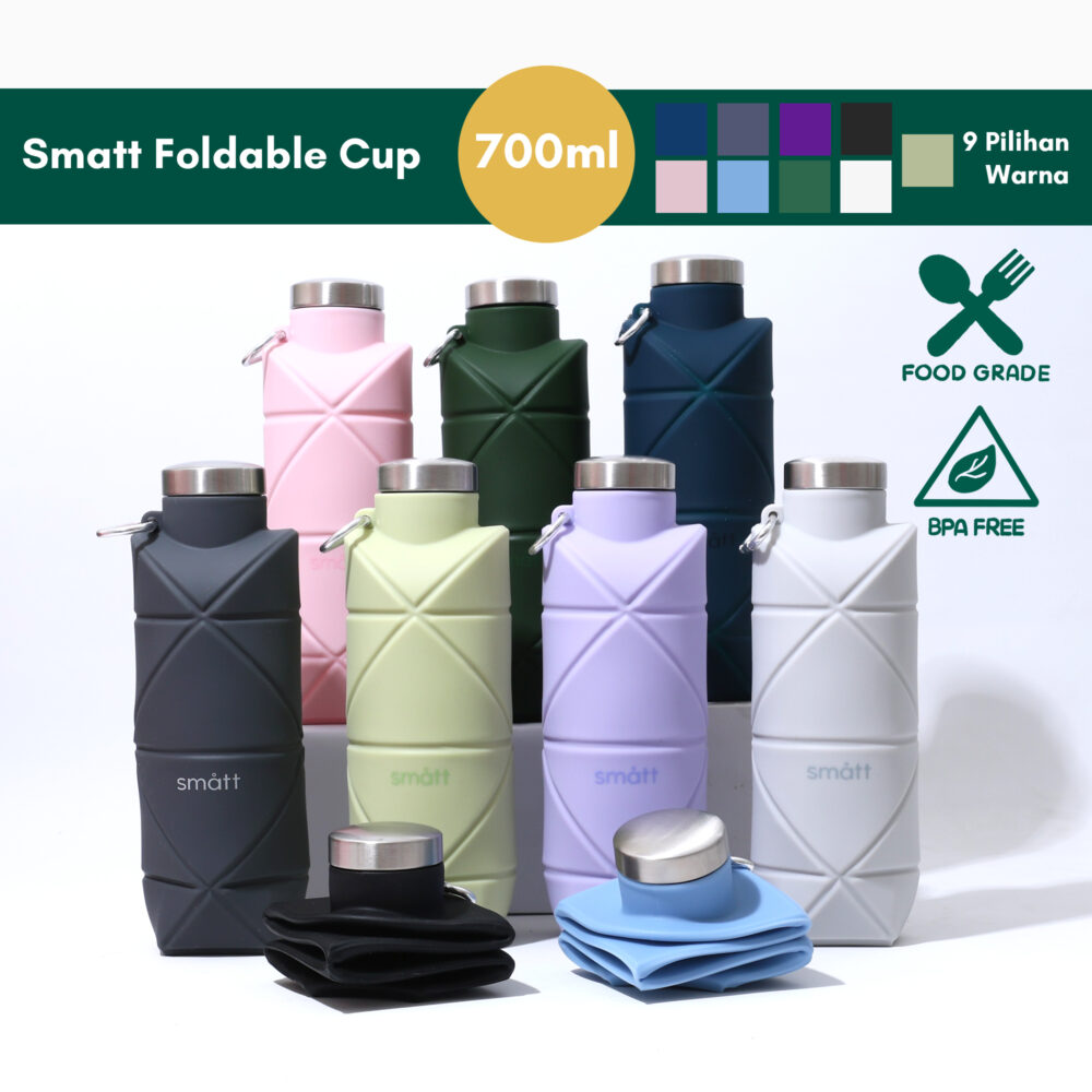 Smatt Origami Bottle - Botol Minum Lipat Tahan Panas & Dingin