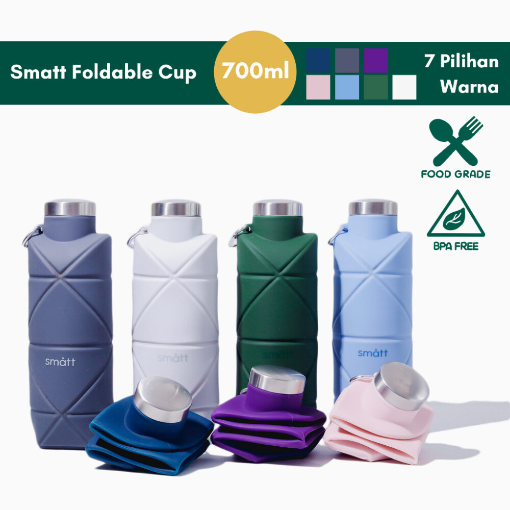 Smatt Origami Bottle - Botol Minum Lipat Tahan Panas & Dingin