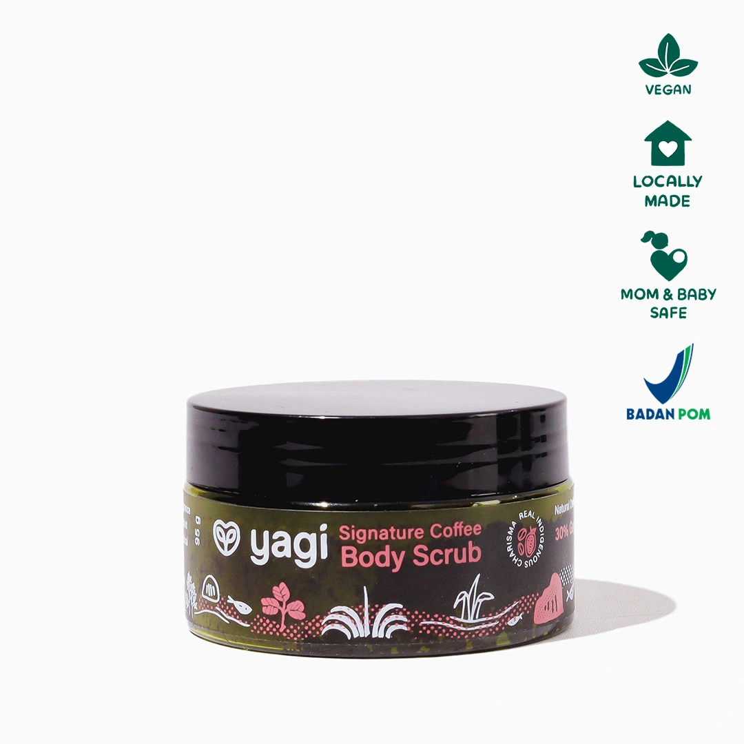 Yagi Rebranding Body Scrub 1 Yagi Exfoliating Coffee Body