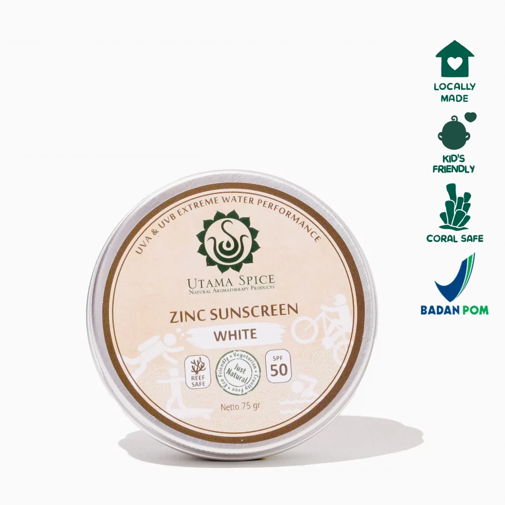 Utama Spice Natural ZINC Sunscreen Cream SPF 50 75 ml