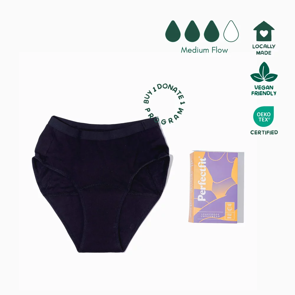 Celana Dalam Menstruasi Perfect Fit Comfy Midi Medium Flow S-XL