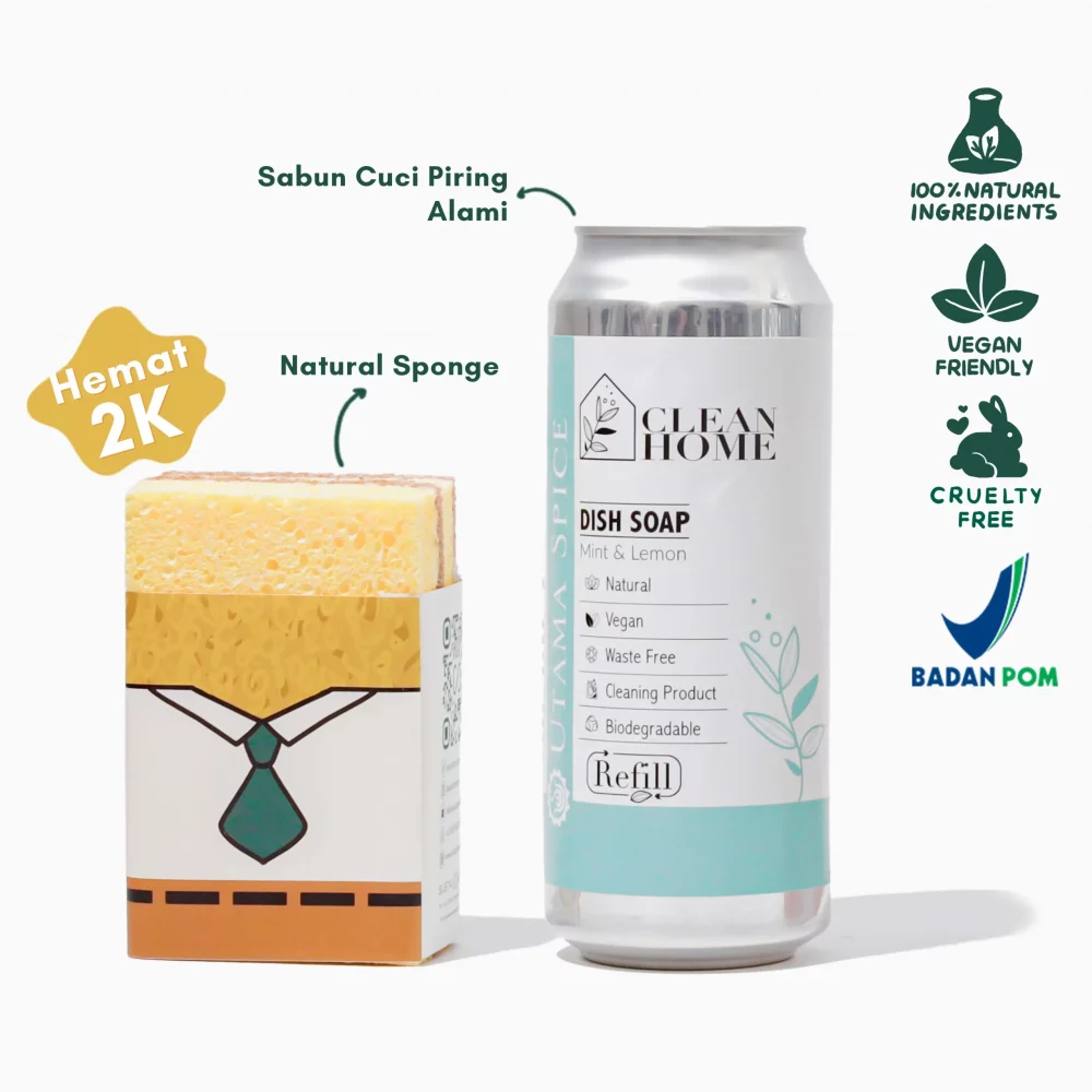 Bundle Sabun Cuci Piring Alami Sehat Ramah Lingkungan 2 pcs