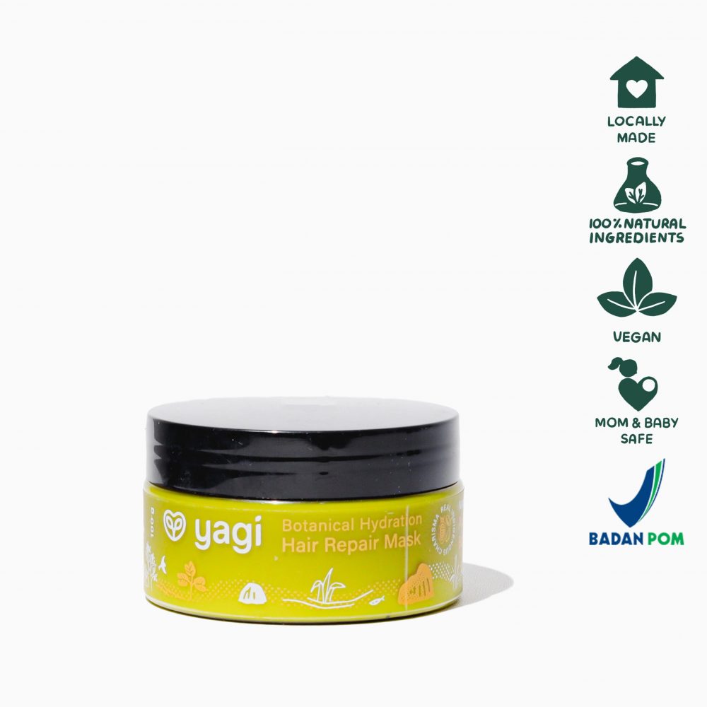 Yagi Forest Botanical Hydration Hair Mask 100gr - Atasi Rambut Rusak