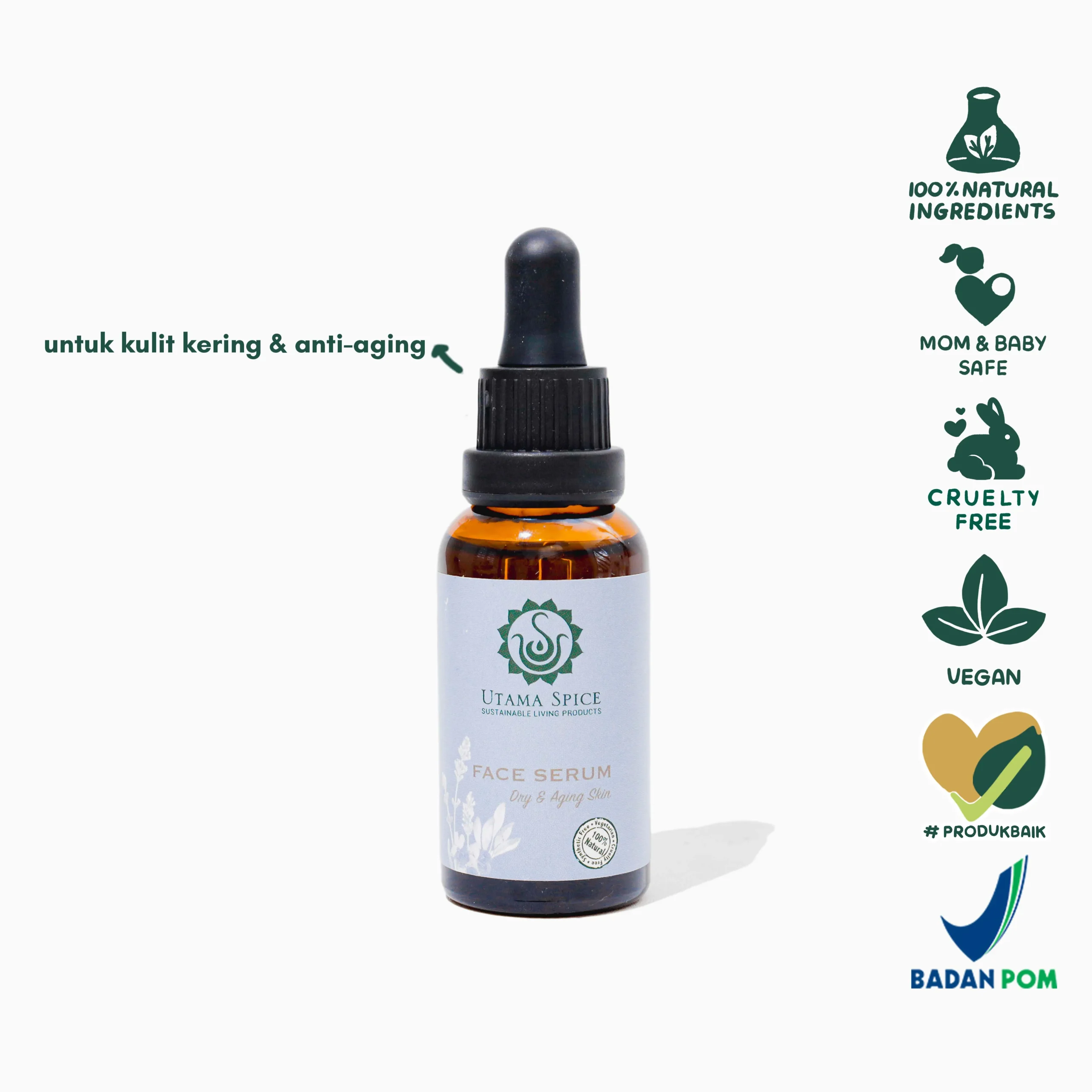 Utama Spice antiaging Serum Cover