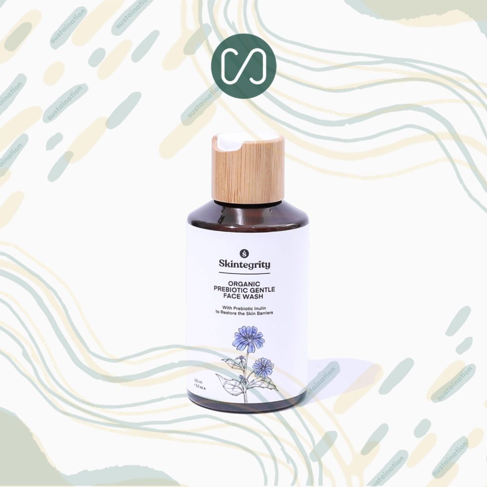 Skintegrity Organic Prebiotic Gentle Face Wash 150ml - Sabun Cuci Wajah Semua Jenis Kulit